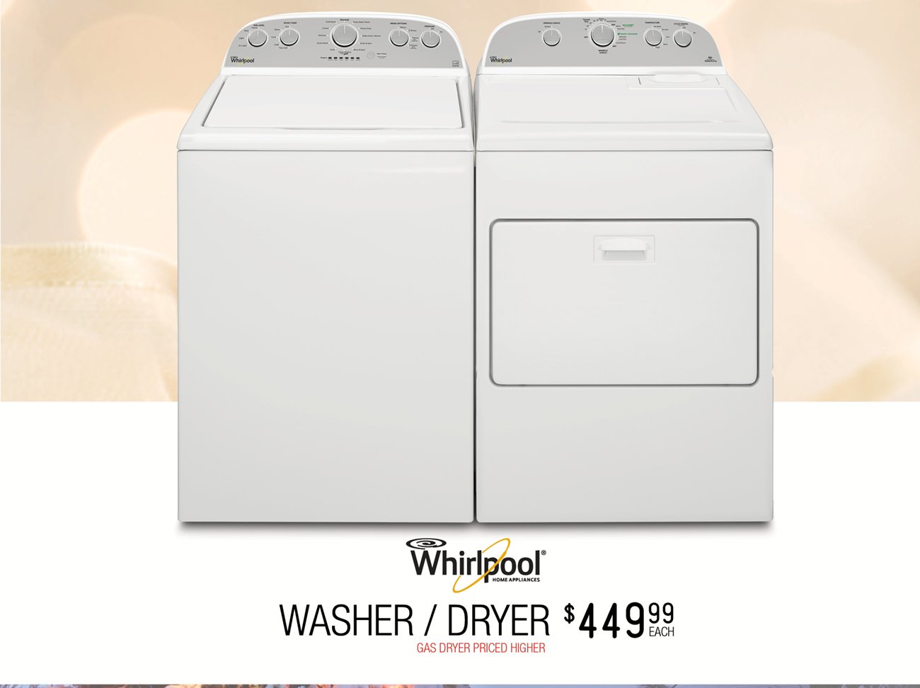 Coupon whirlpool washer
