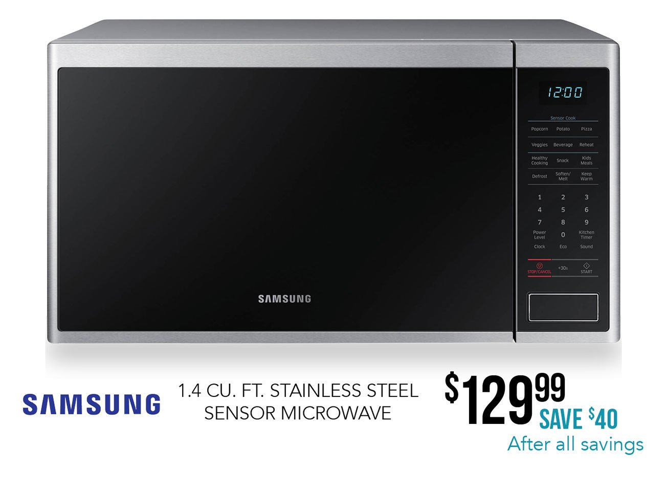 Samsung-stainless-steel-microwave