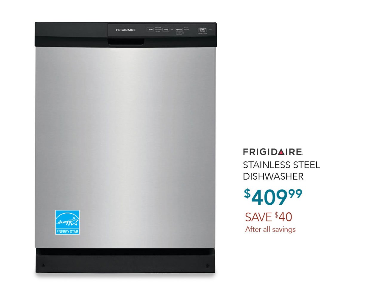 Frigidaire-stainless-steel-dishwasher