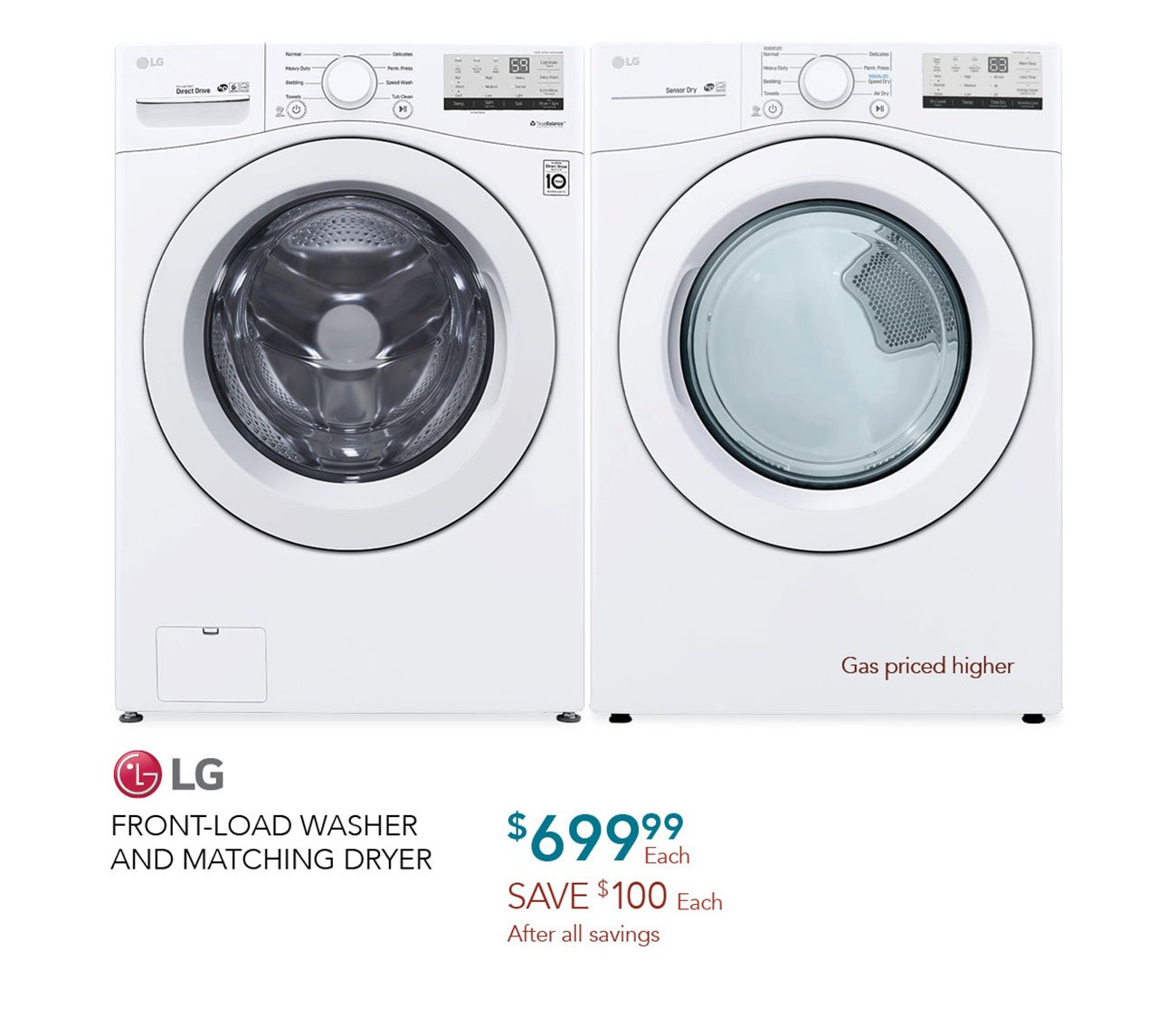 LG-front-load-dryer-washer