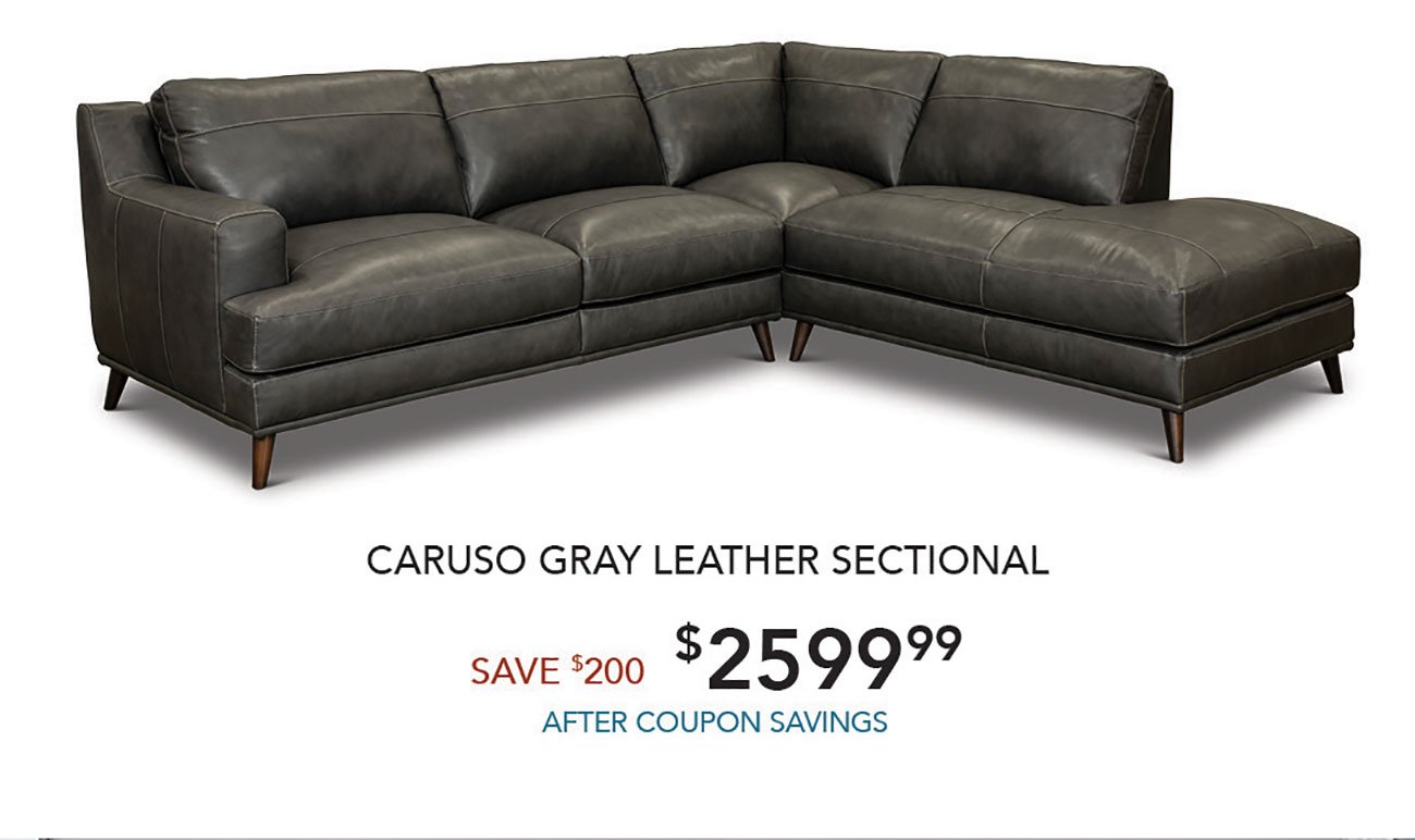 Caruso-Gray-Leather-Sectional