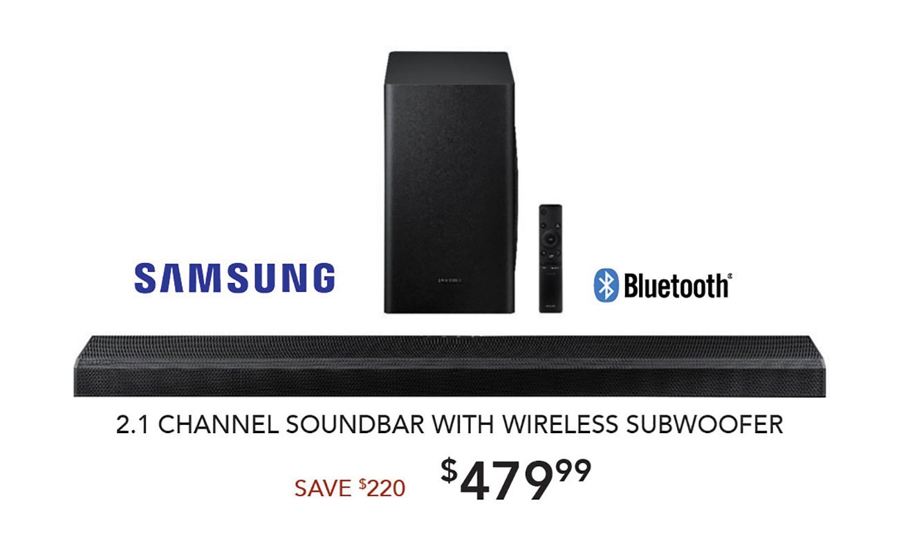 Samsung-Soundbar-with-Subwoofer