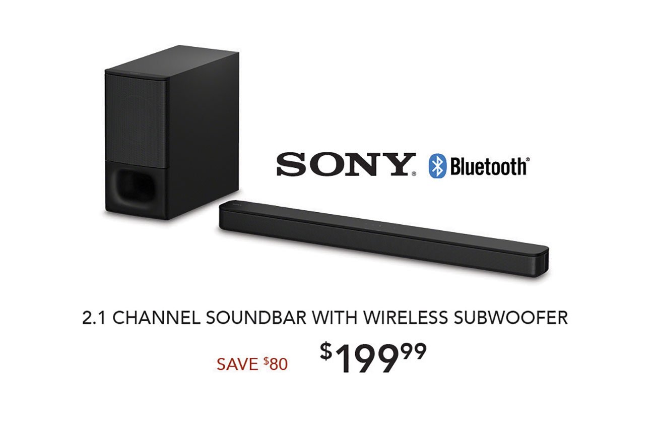 Sony-Soundbar-with-Subwoofer