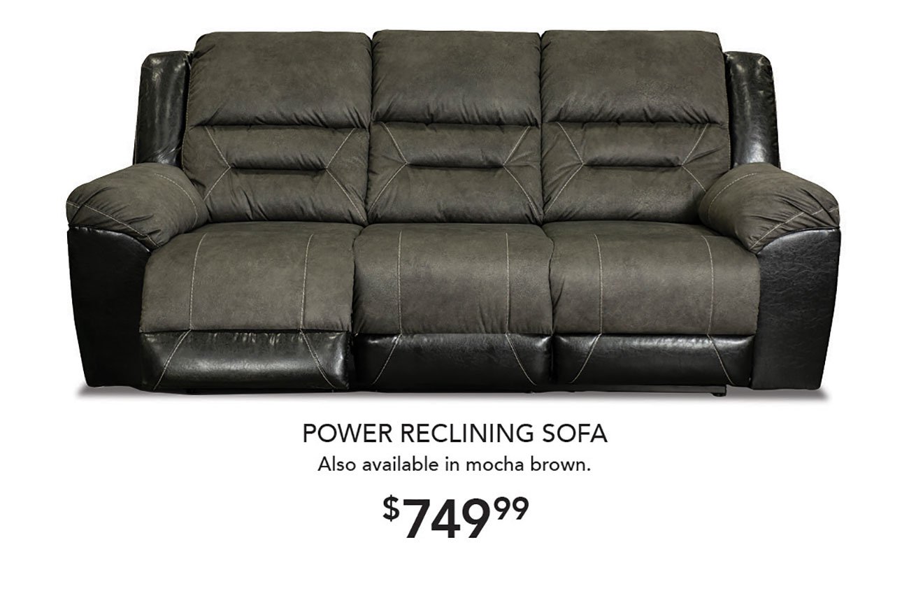 Gray-Power-Reclining-Sofa