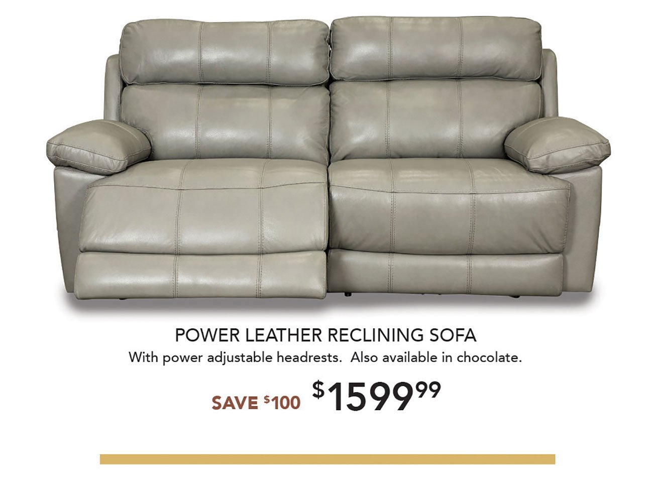 Slate-Gray-Leather-Reclining-Sofa