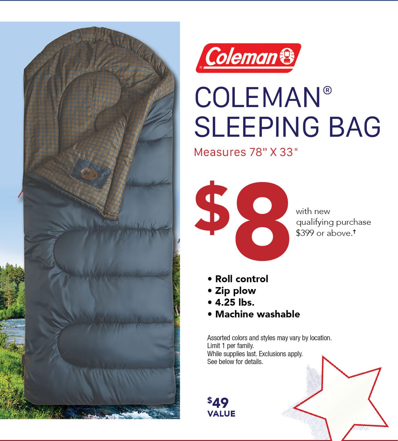 Coleman-sleeping-bag