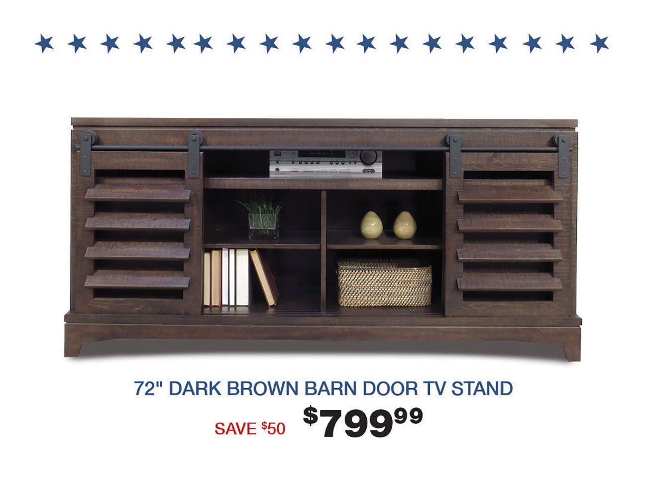 Dark-Brown-Barn-Door-TV-Stand