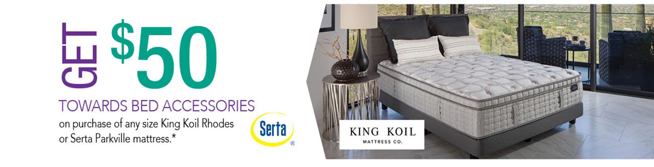 King-Koil-Serta-Parkville-Mattresses