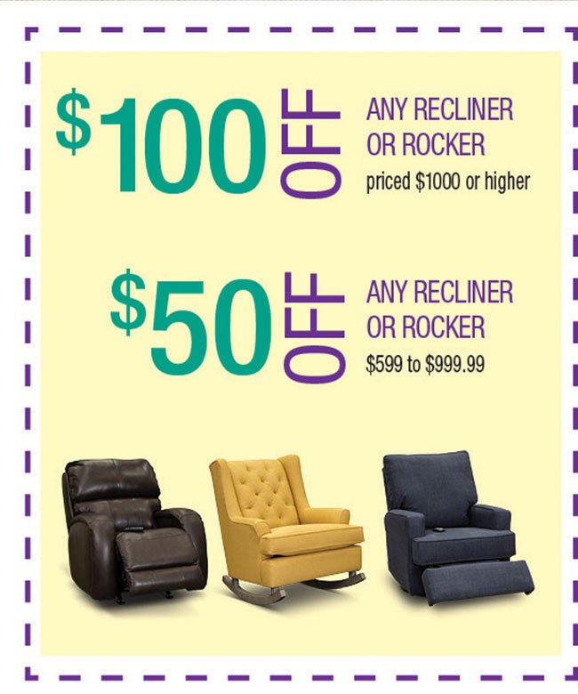 Recliners-Rockers-Coupon