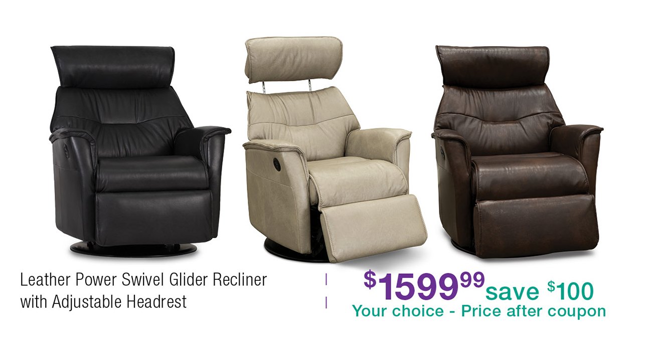 Leather-swivel-recliner