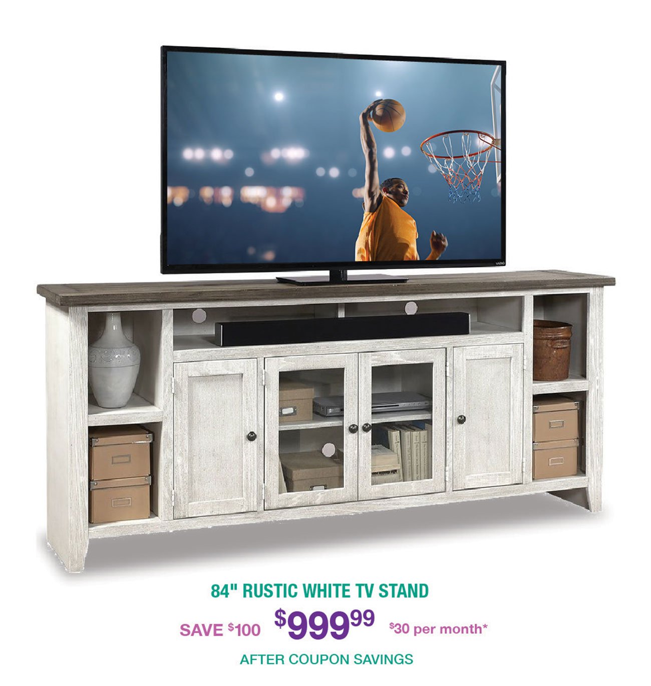 Rustic-White-TV-Stand