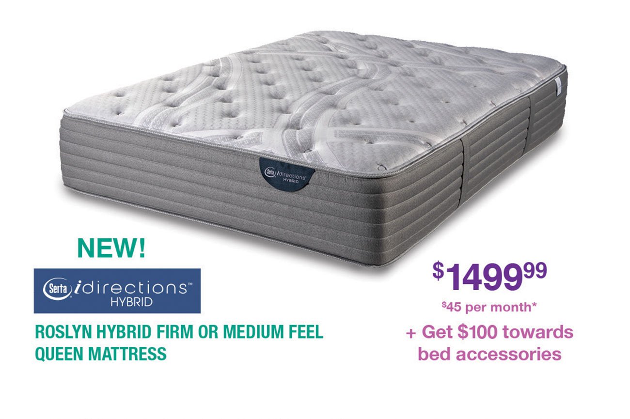 iDirection-Roslyn-Hybrid-Firm-Medium-Mattress