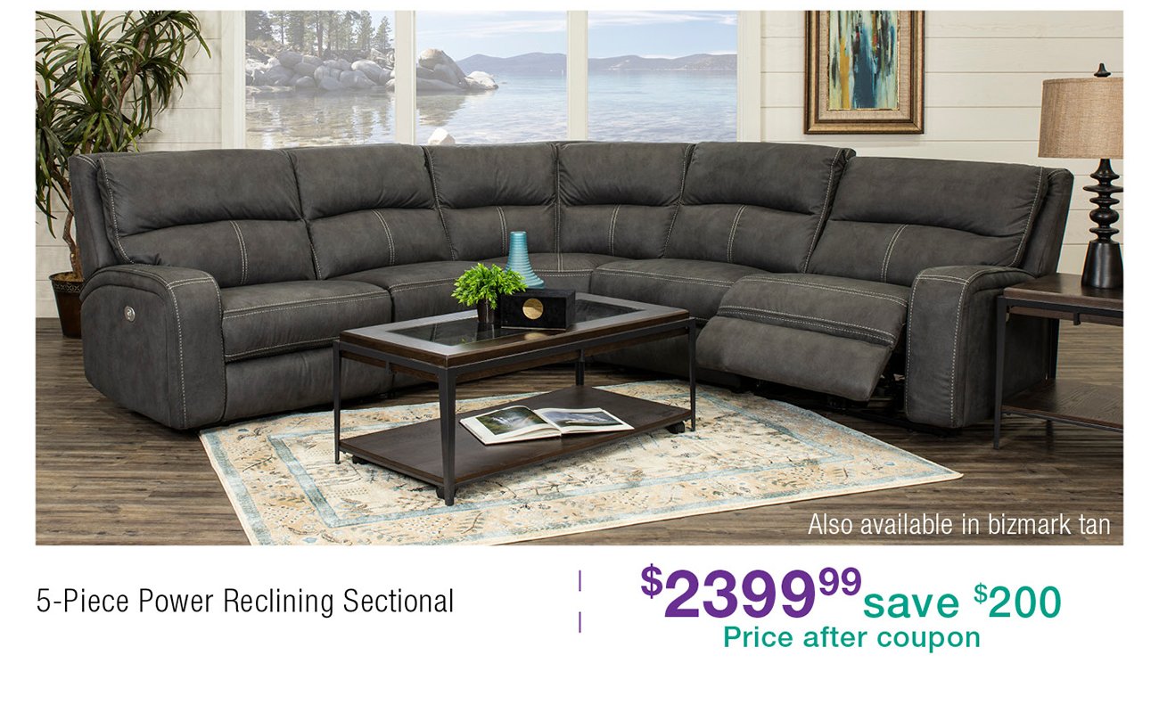 Power-reclining-sectional