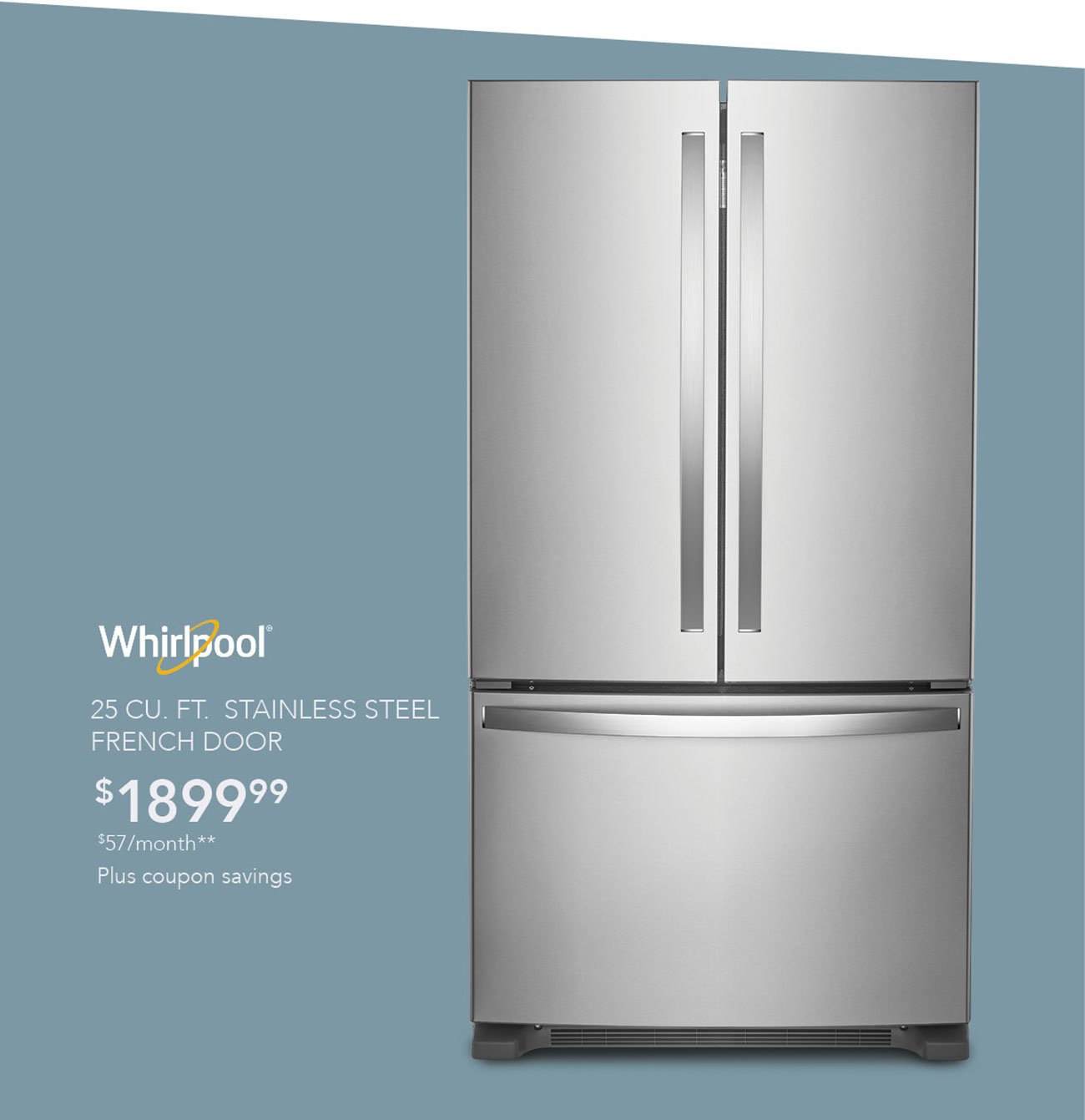 Whirlpool-stainless-steel-refrigerator