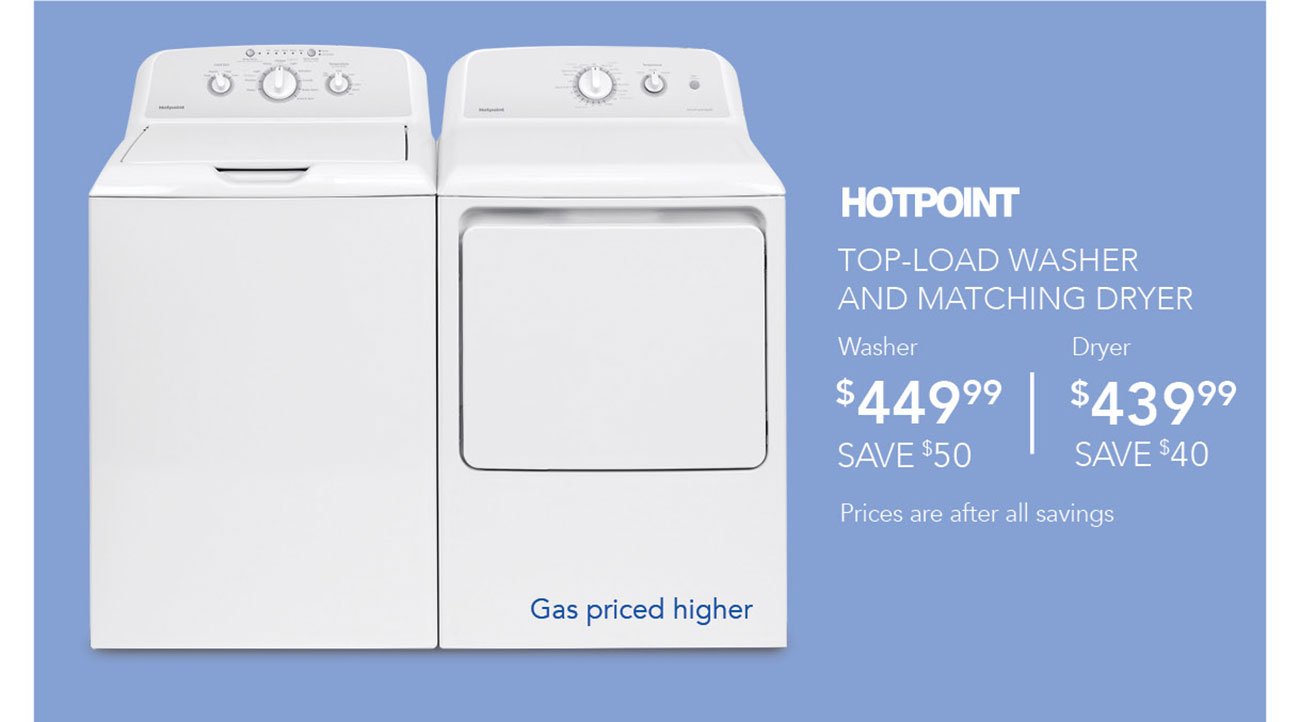 Hotpoint-top-load-washer-and-dryer