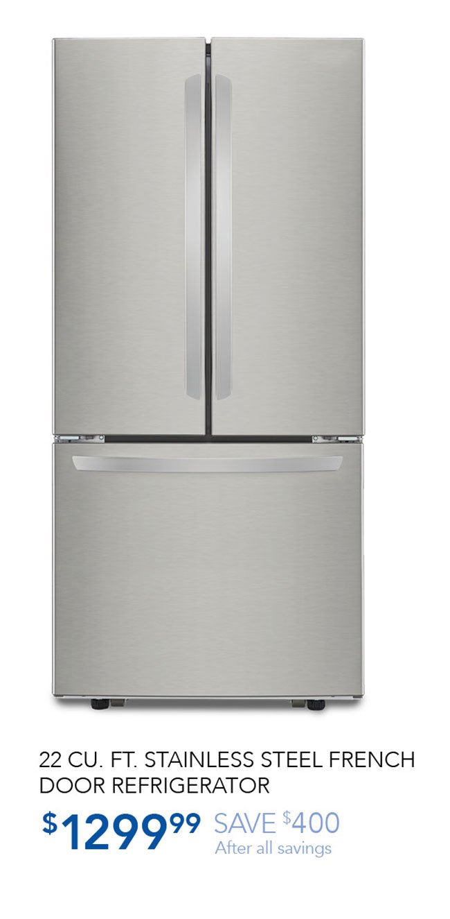 Stainless-steel-french-door-refrigerator