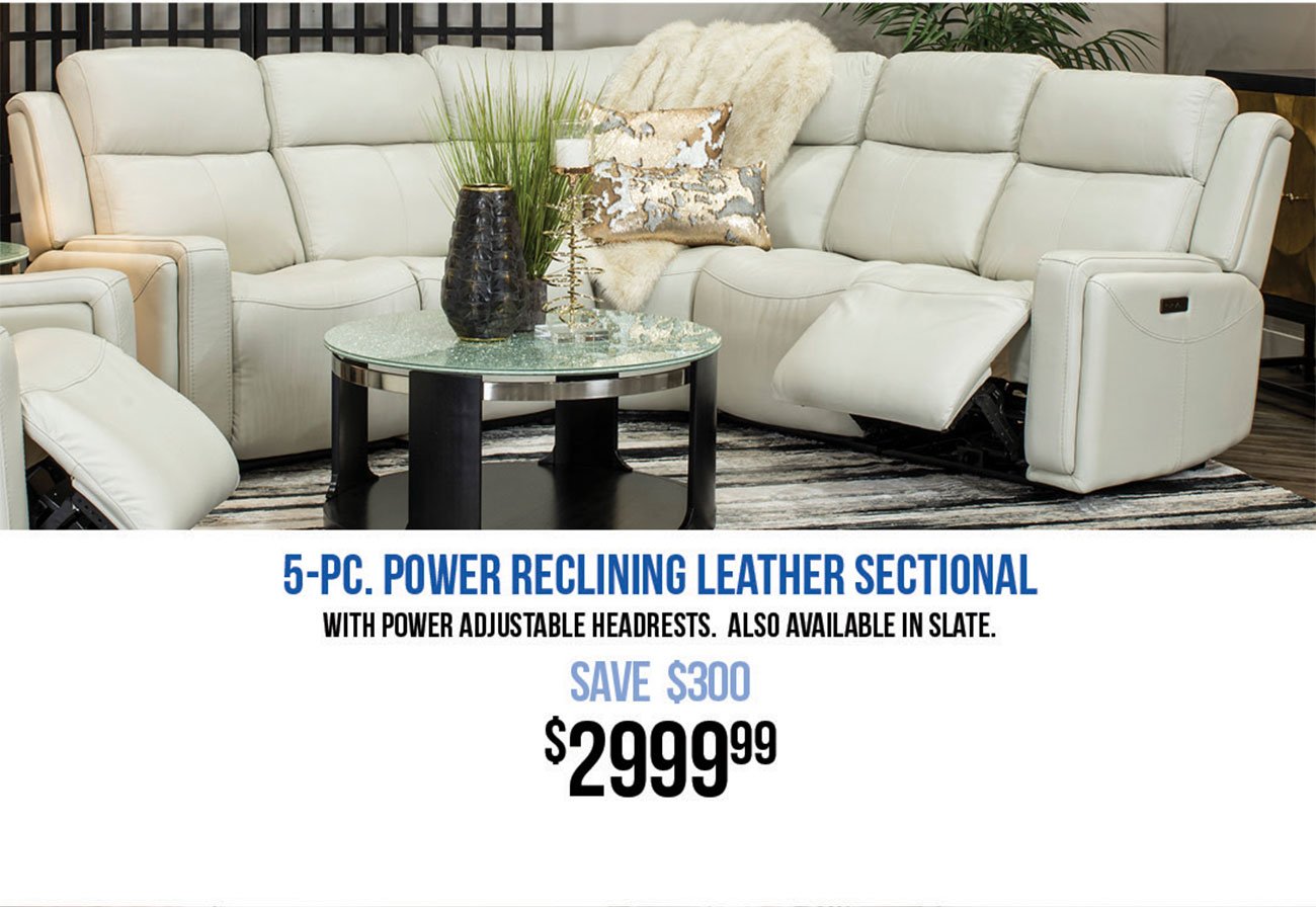 Power-Reclining-White-Leather-Sectional