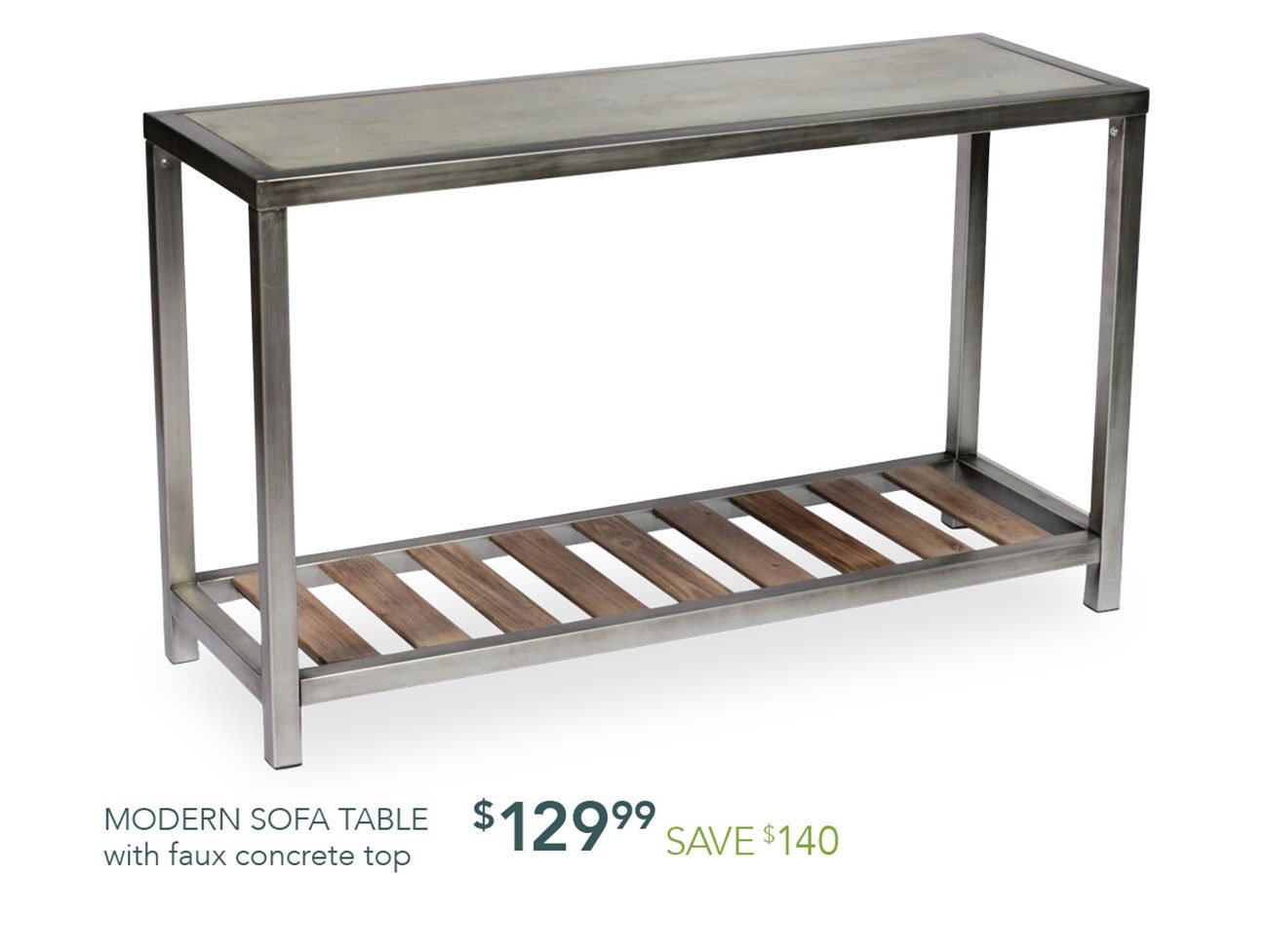 Modern-sofa-table-with-faux-concrete-top