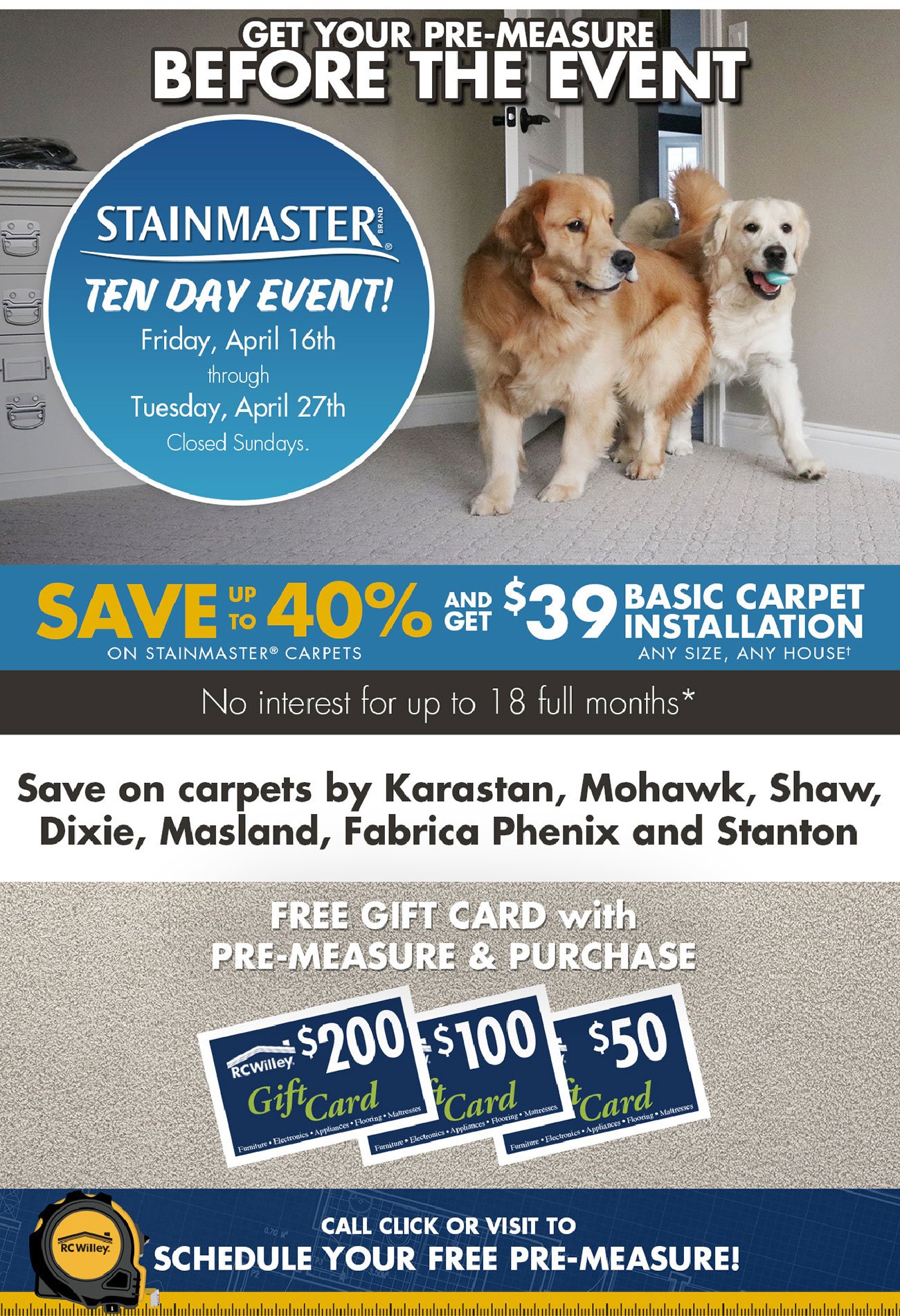 Stainmaster-event