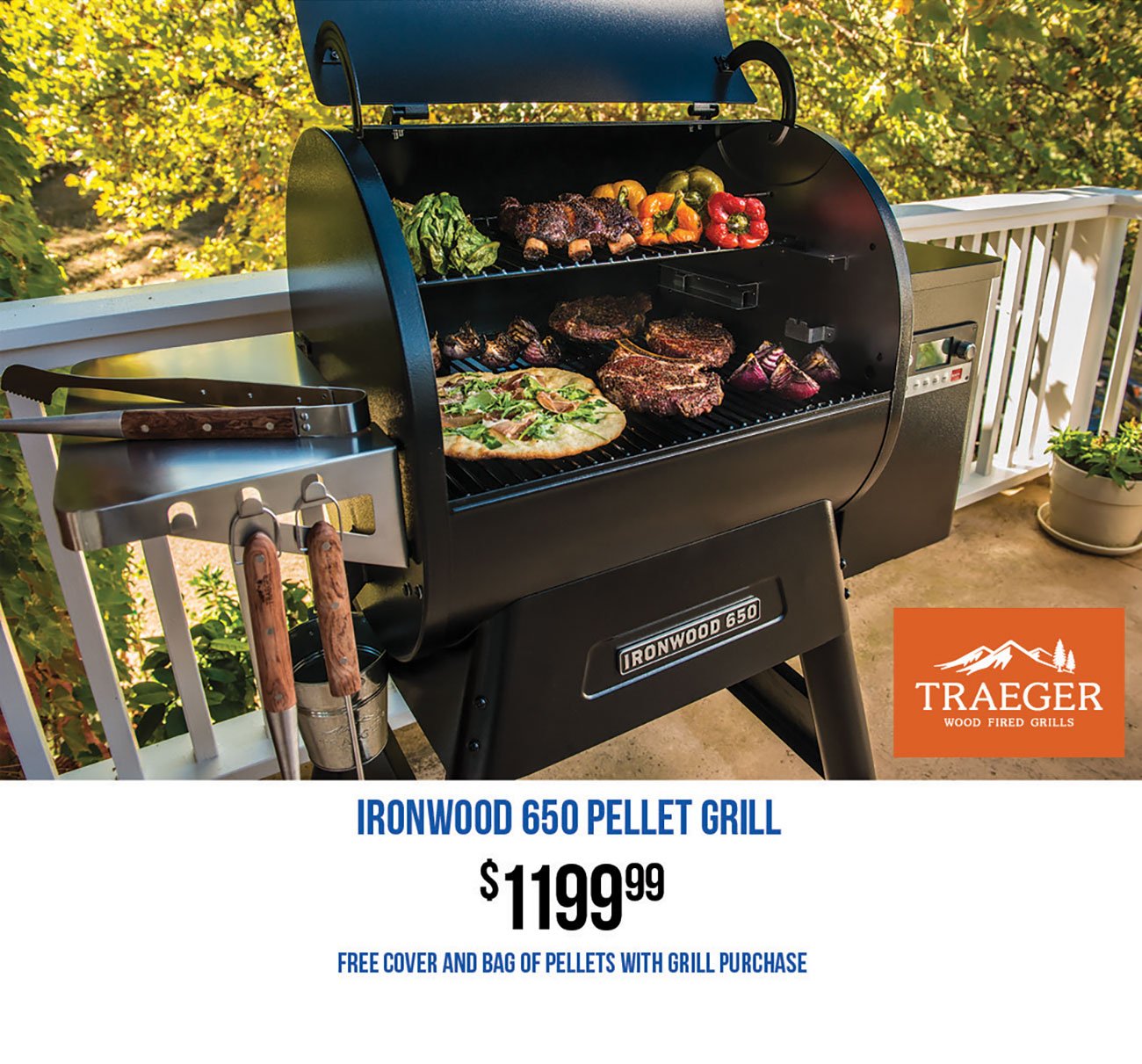 Traeger-Ironwood-650-Pellet-Grill