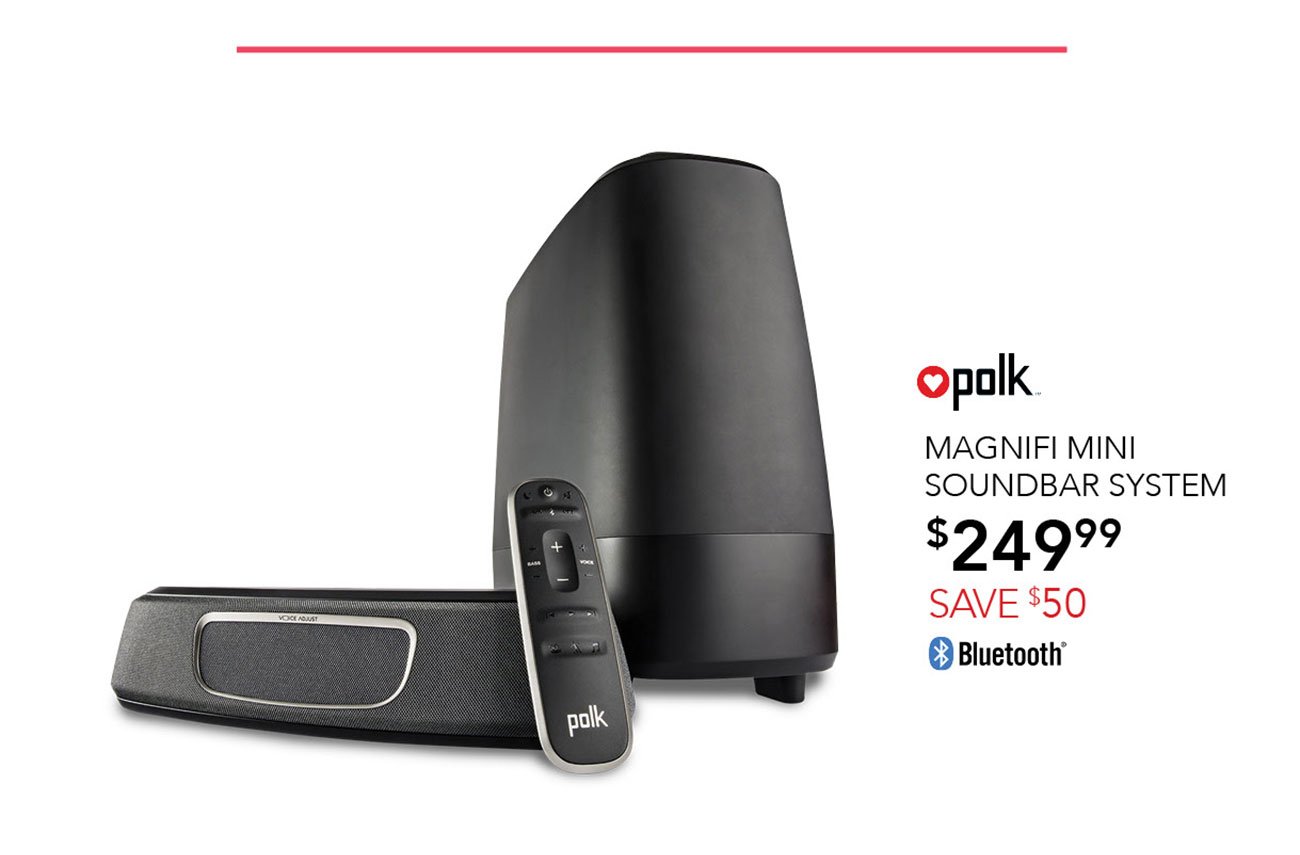 Polk-soundbar-system