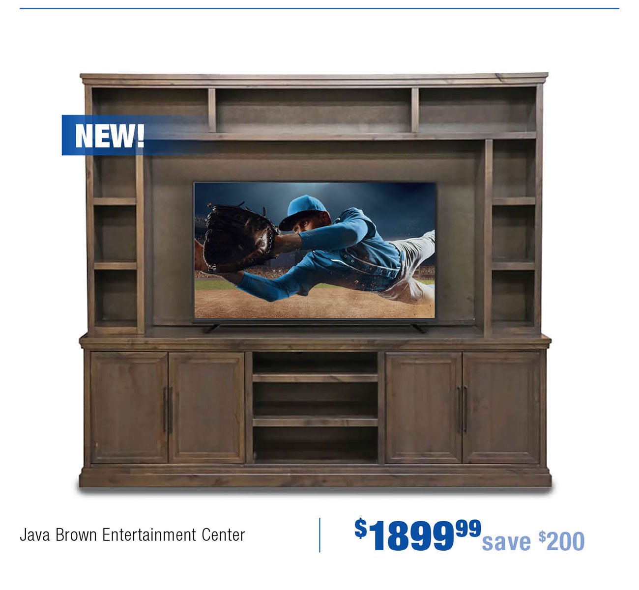 Brown-entertainment-center