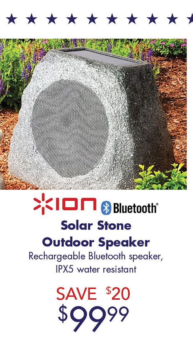 Ion-Solar-Stone-Outdoor-Speaker