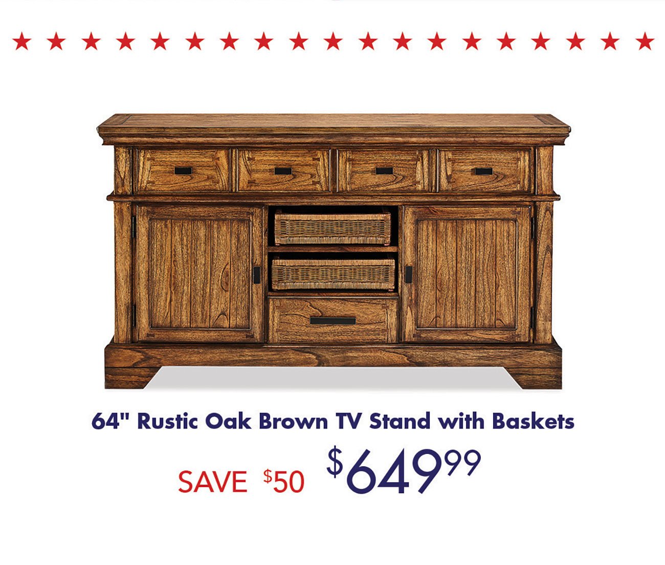 Rustic-Oak-Brown-TV-Stand