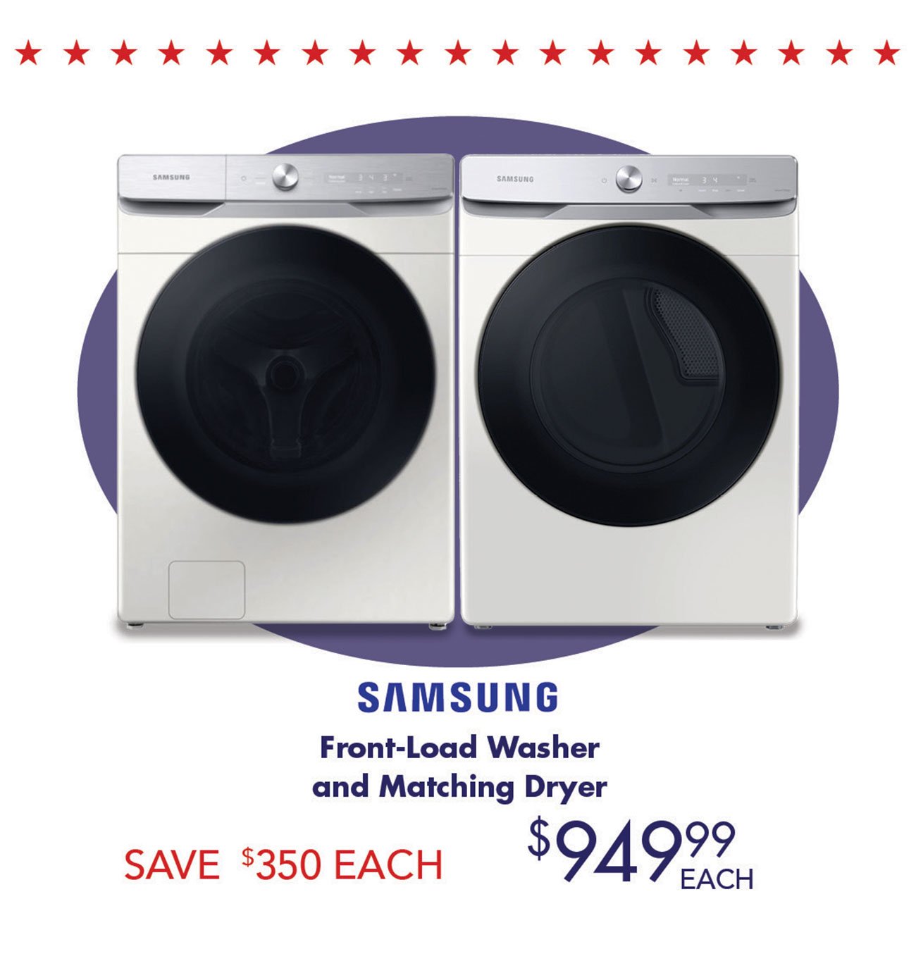 Samsung-Front-Load-Washer-Matching-Dryer