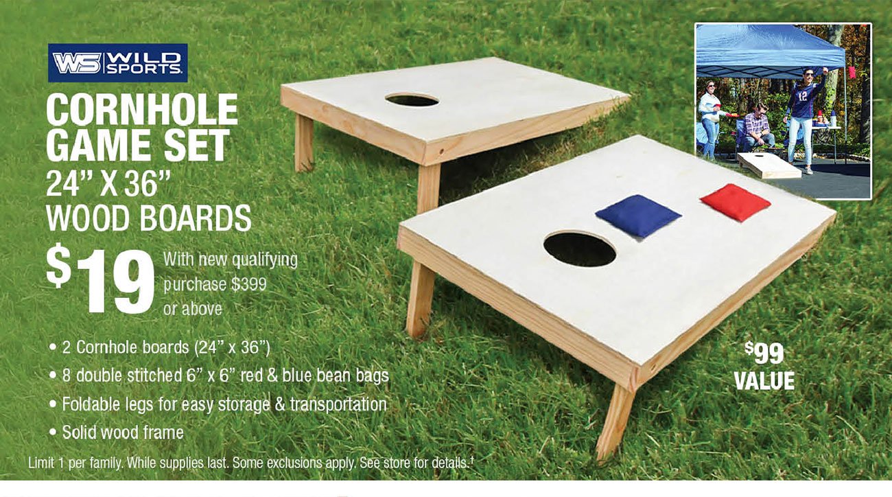 Cornhole-game-set