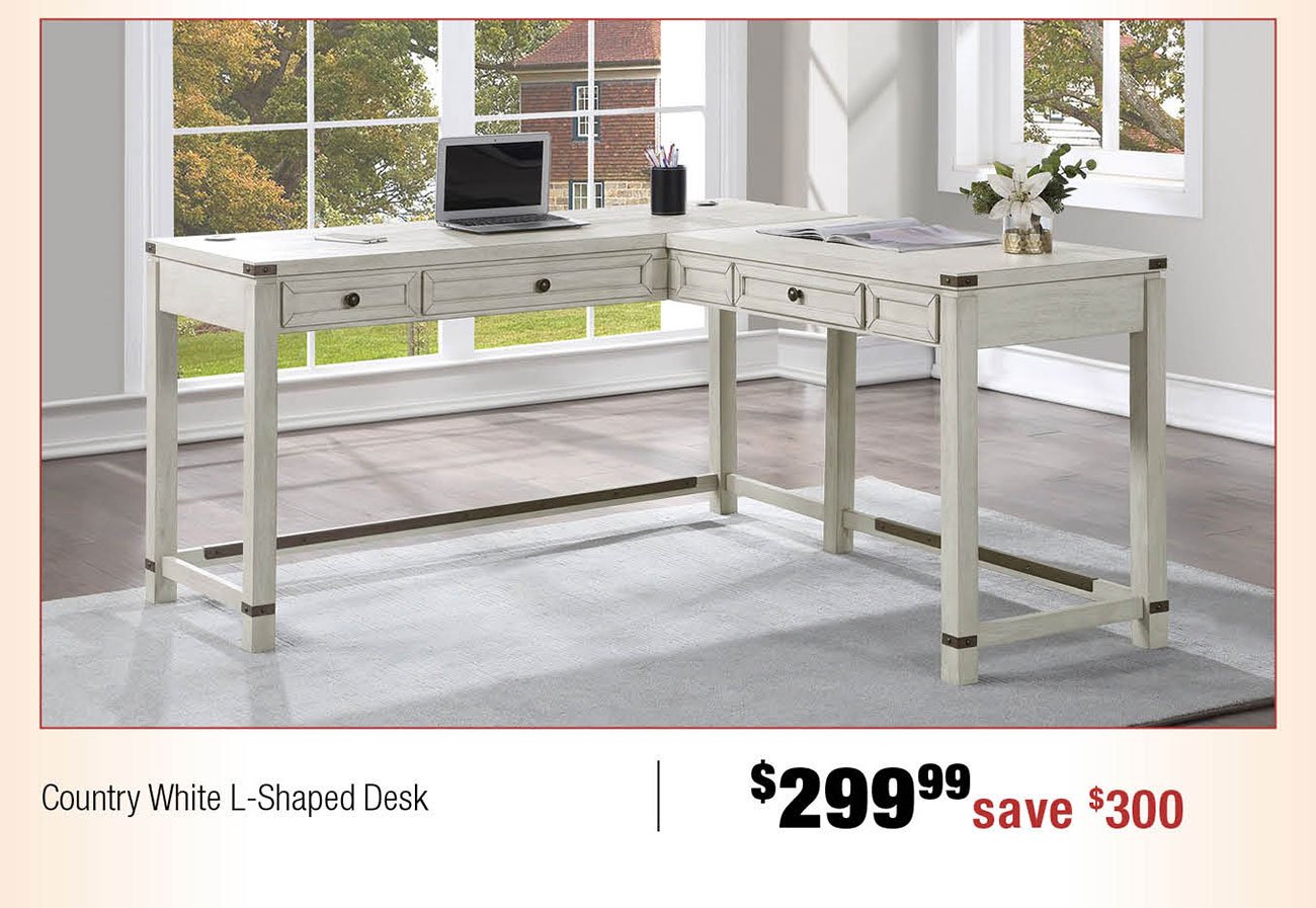 Country-white-l-shaped-desk