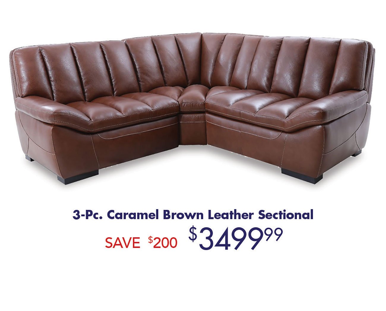 Caramel-Brown-Leather-Sectional