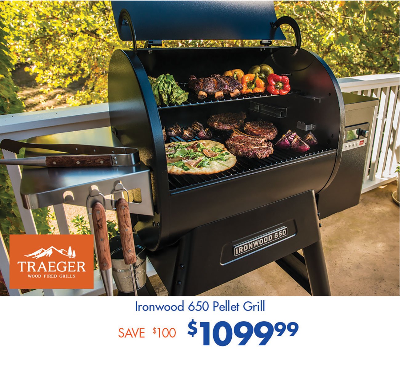 Traeger-Ironwood-650-Pellet-Grill-Black