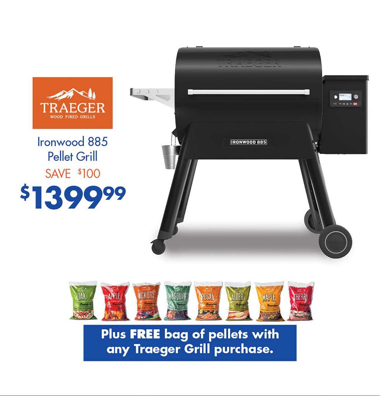 Traeger-Ironwood-885-Pellet-Grill-Black