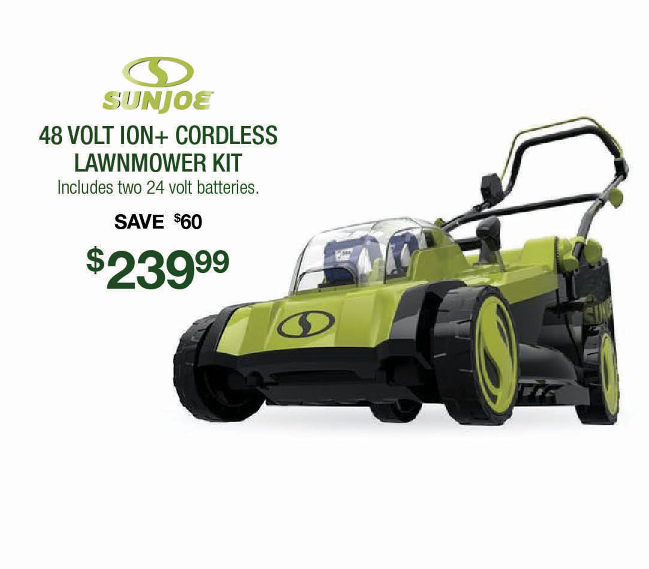 SunJoe-48-Volt-Cordless-Lawnmower-Kit-UIRS