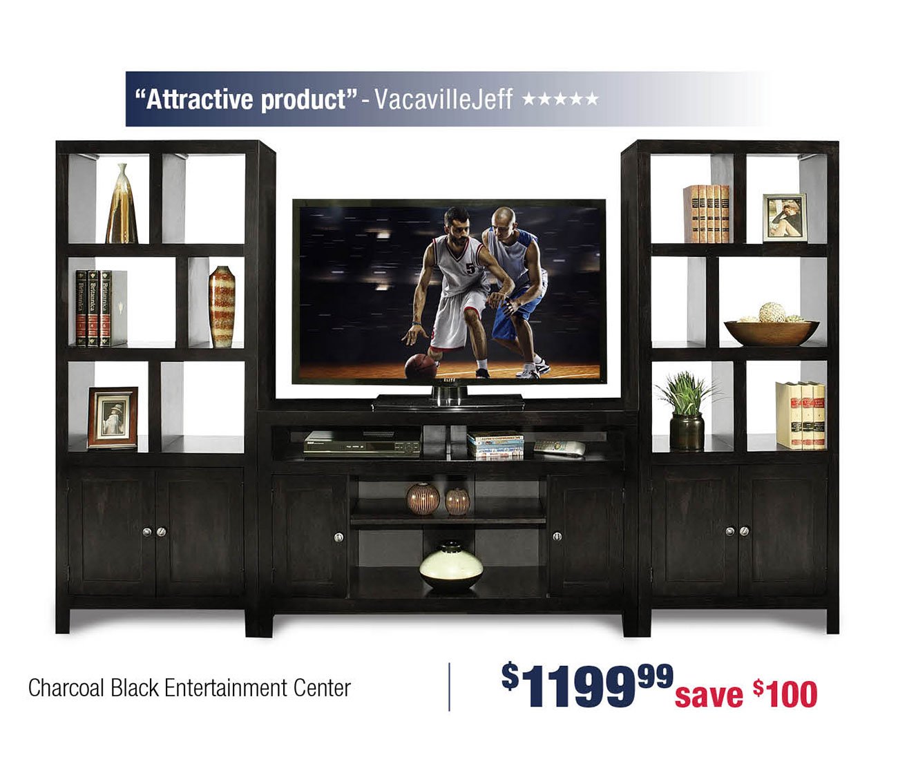 Black-entertainment-center