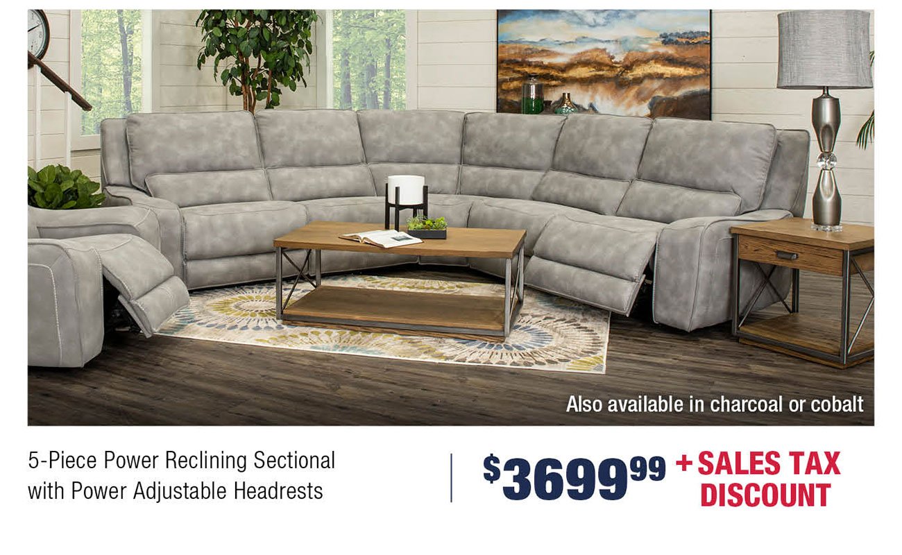 Power-reclining-sectional