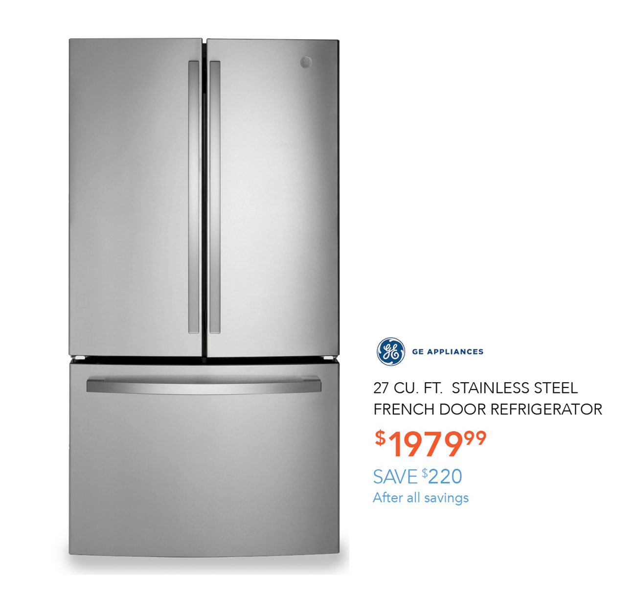 GE-stainless-french-door-refrigerator