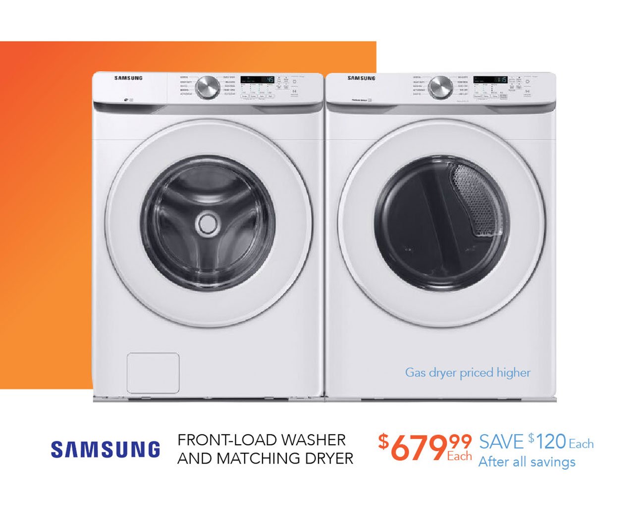 Samsung-front-load-washer-dryer