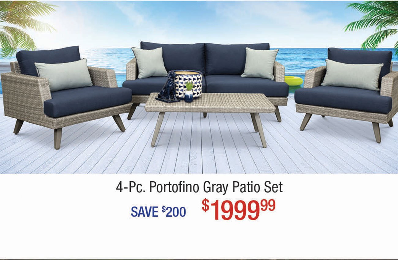 Portofino-Gray-Patio-Set