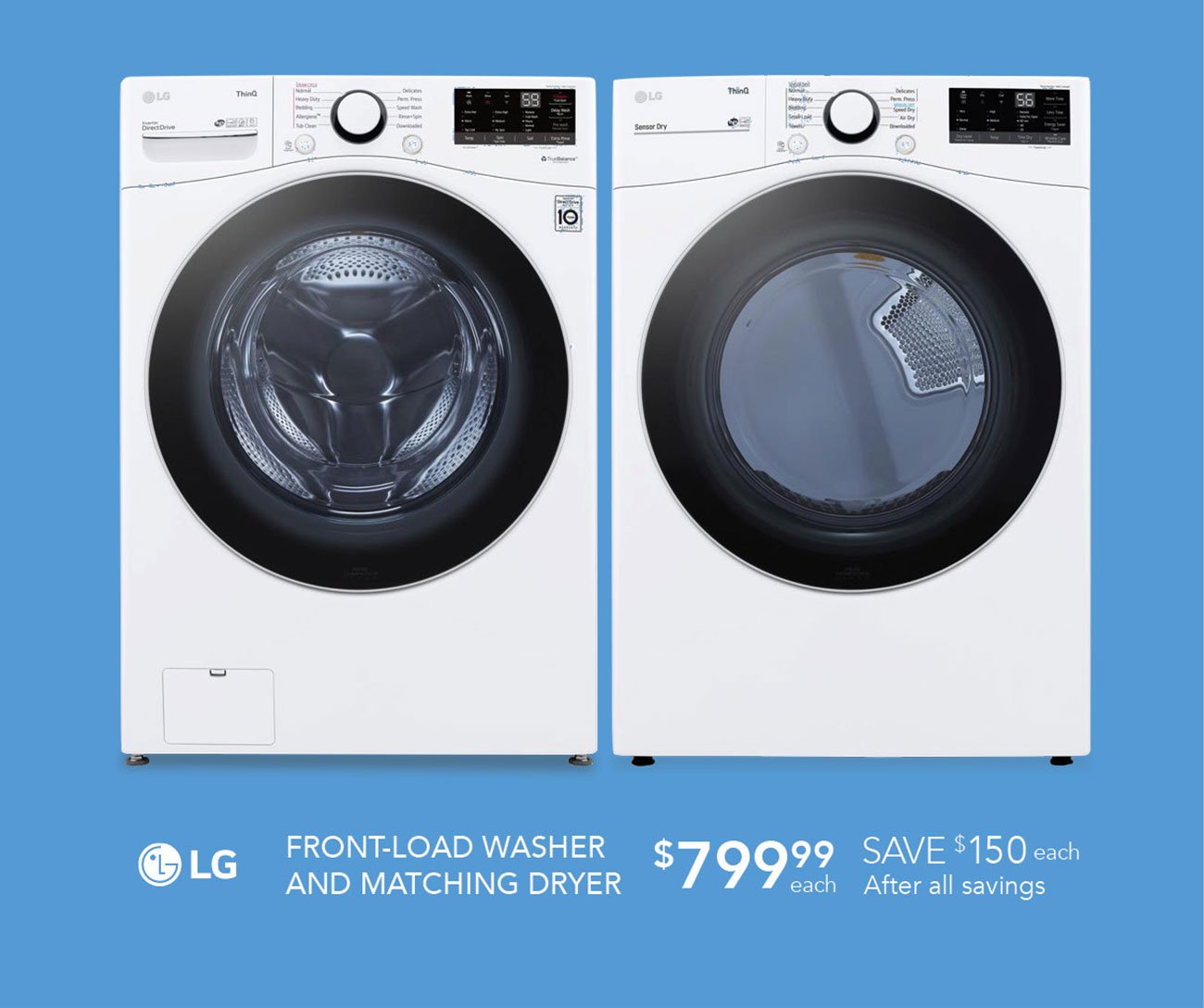 LG-Front-load-washer-dryer