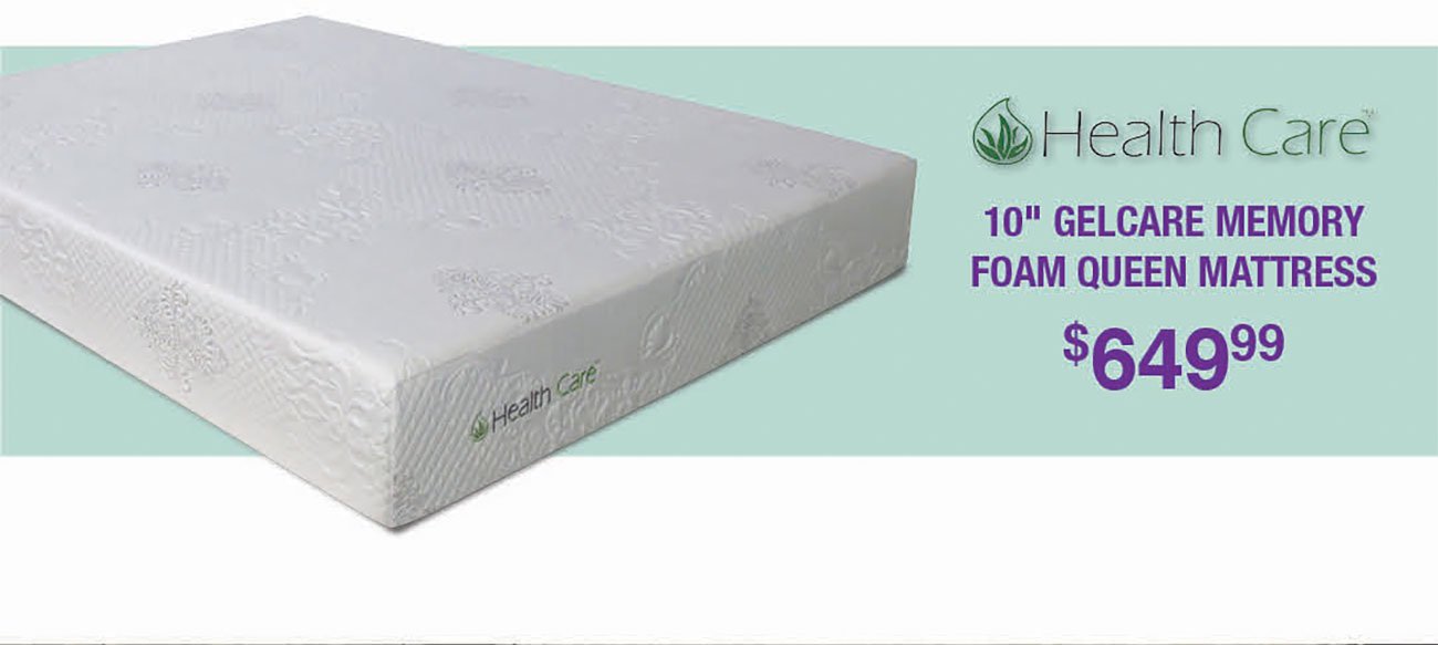 Healthcare-Gelcare-Memory-Foam-Queen-Mattress