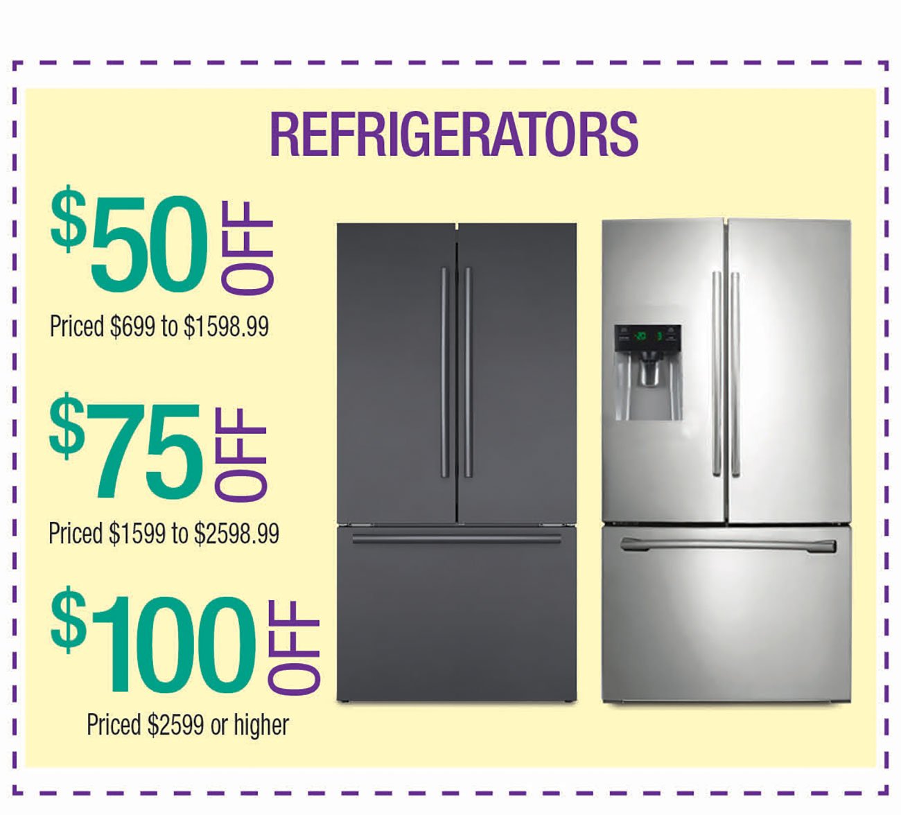 Refrigerator-Coupon