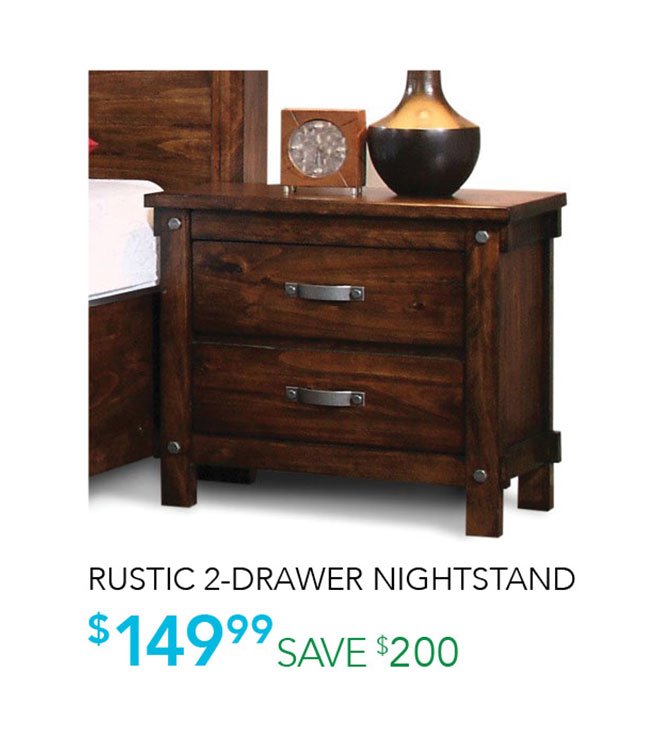 Rustic-nightstand