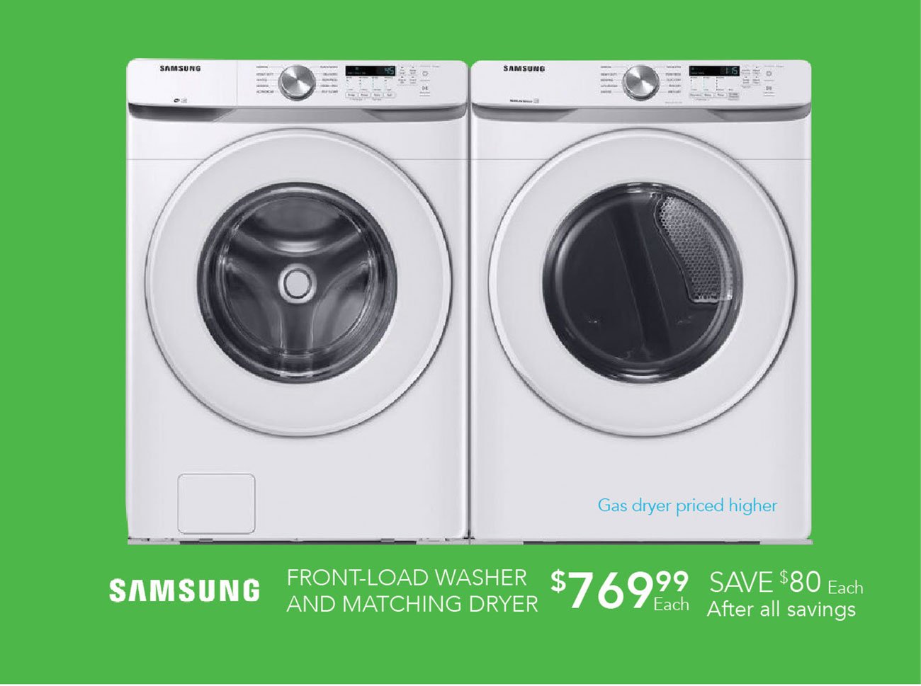 Samsung-front-load-washer-dryer