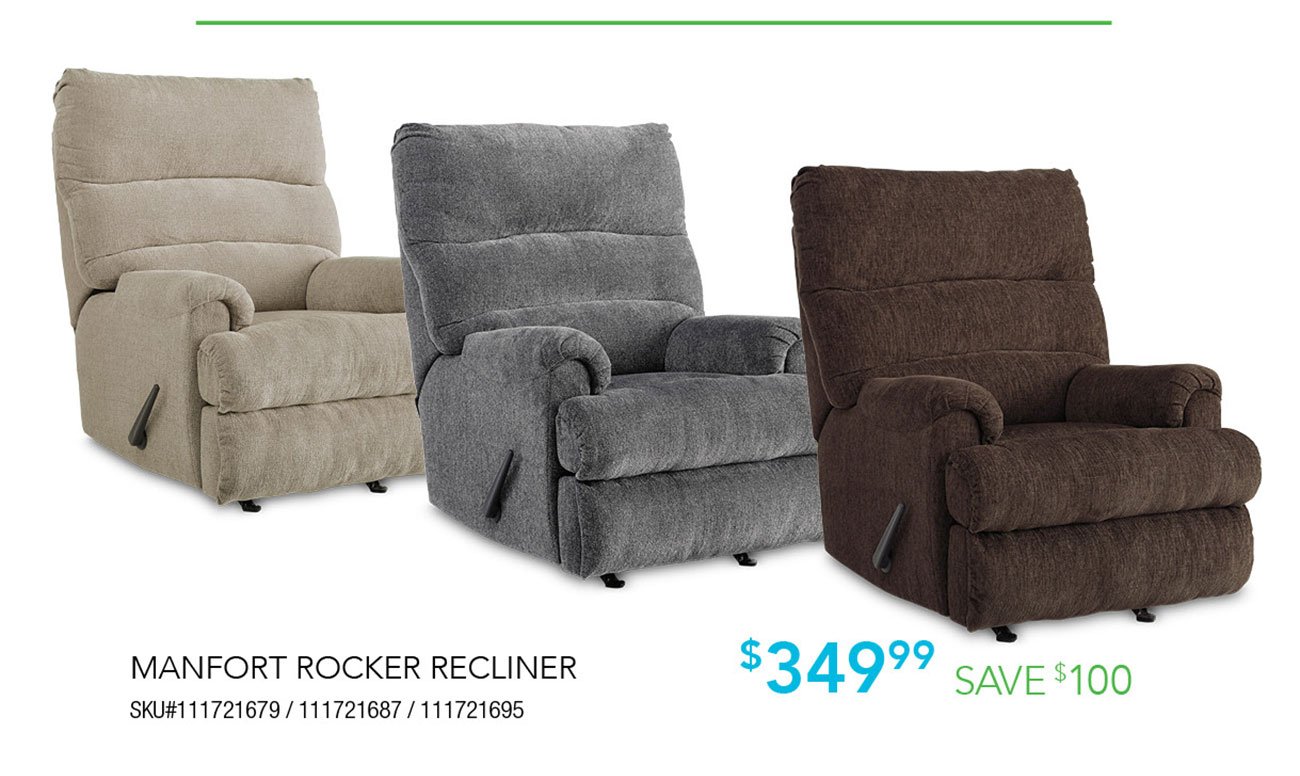 Manfort rocker recliner