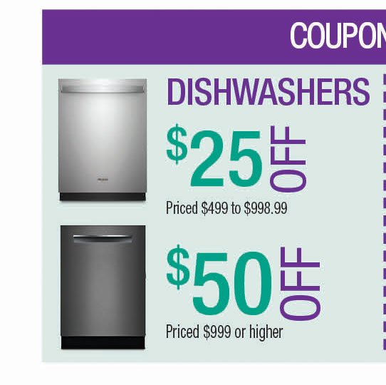 Dishwashers-Coupon