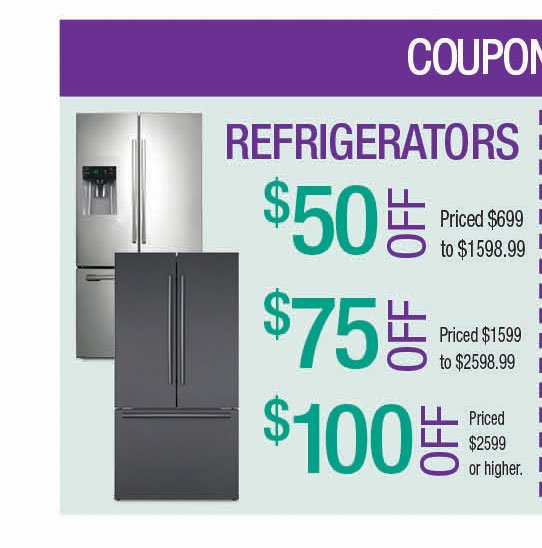 Refrigerators-Coupon