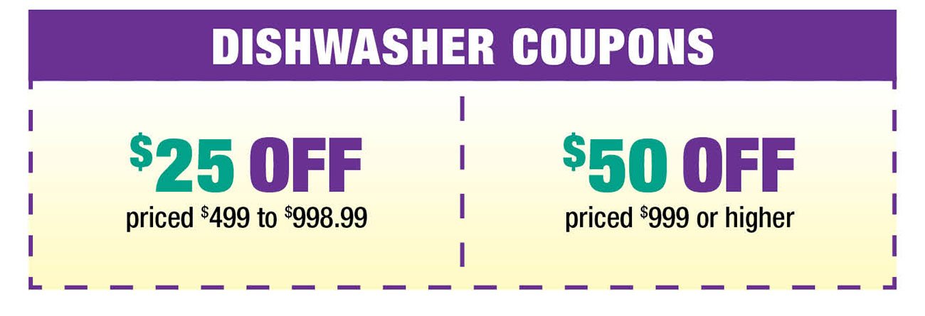 Dishwasher-coupons