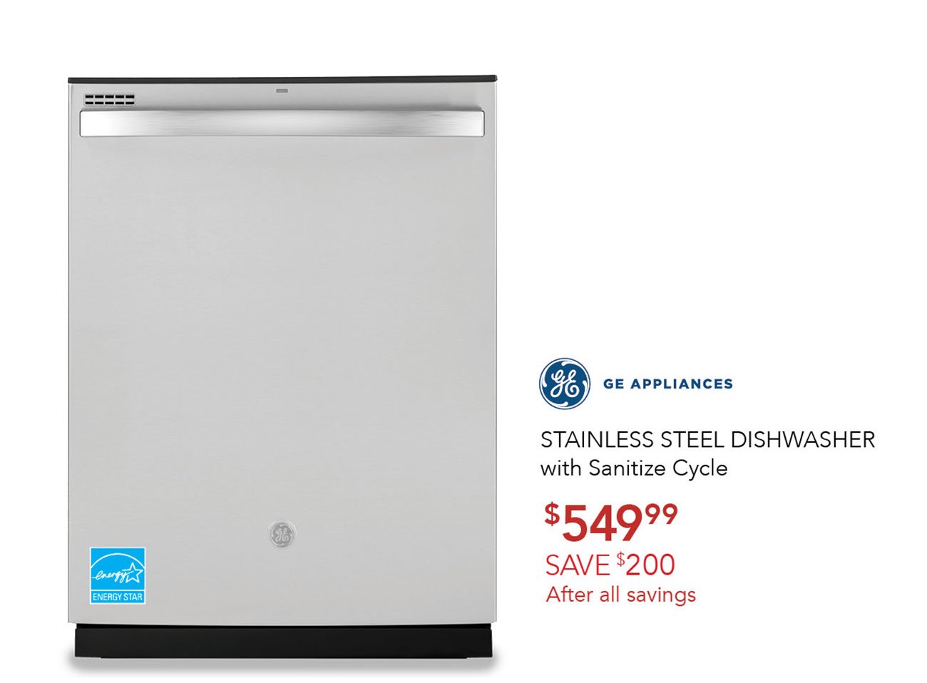 GE-Stainless-steel-dishwasher